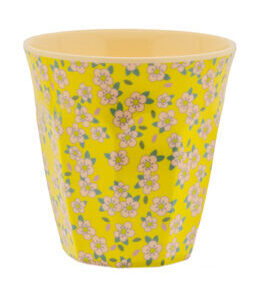 Rice Cup Flowers gelb
