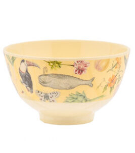 Rice Bowl Art Print gelb